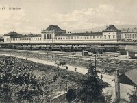 Glavni kolodvor oko 1910. godine. U prvom planu Koturaška ulica